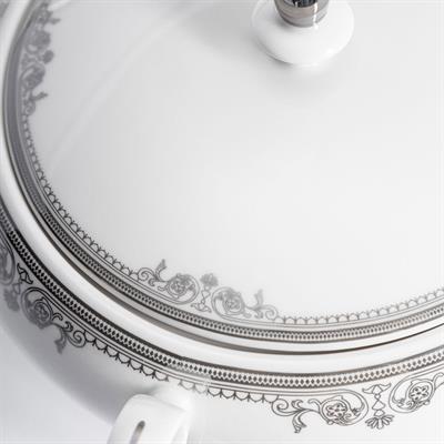 Maxx Doria Silver Nagi 72 Parça Porselen Yemek Takımı