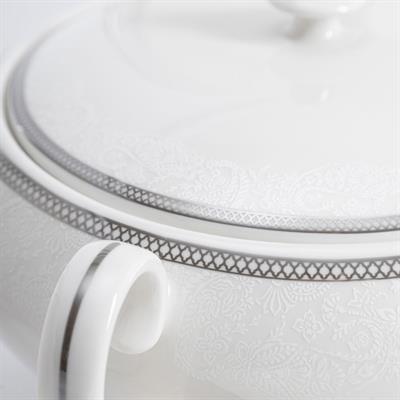 Maxx Doria Silver Paisley 72 Parça Yemek Takımı