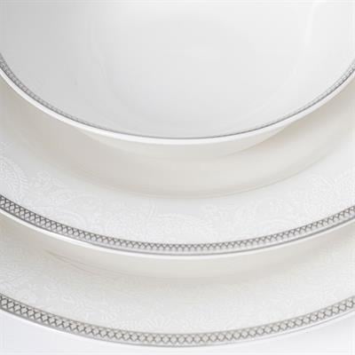 Maxx Doria Silver Paisley 72 Parça Yemek Takımı