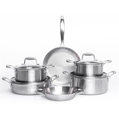 Maxx Doria Steel Castor 10 Parça Tencere Takımı