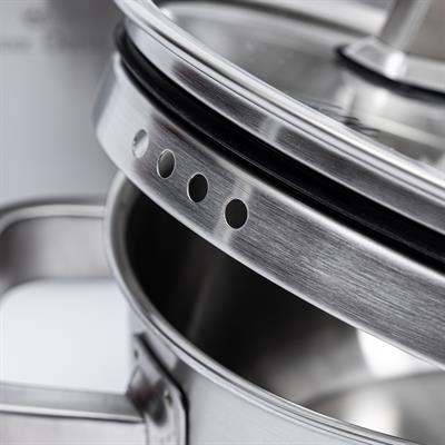 Maxx Doria Steel Forge 8 Parça Tencere Takımı