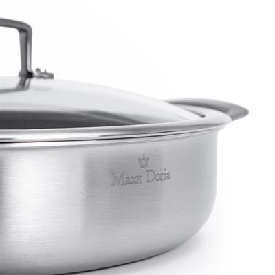 Maxx Doria Steel Fusion Basık Tencere 28 cm