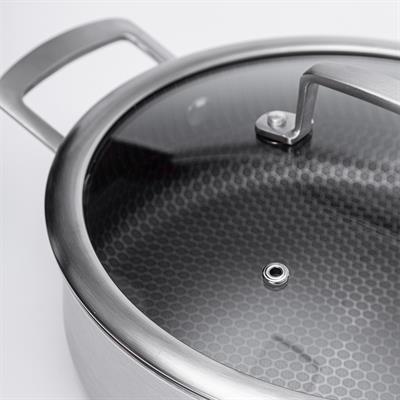 Maxx Doria Steel Fusion Basık Tencere 24 cm 