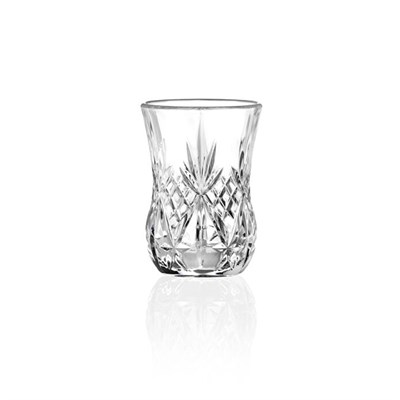 Melodia RCR Kristal Cam 6 Lı Çay Seti - Sade