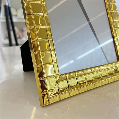 Metal Fotoğraf Çerçevesi 10x15 cm - Gold
