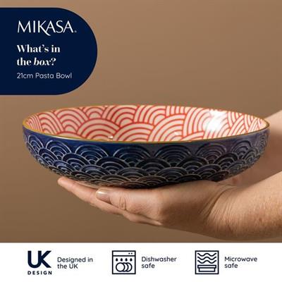 Mikasa Glazed Bowl 21x5 cm MKPBOWLS27