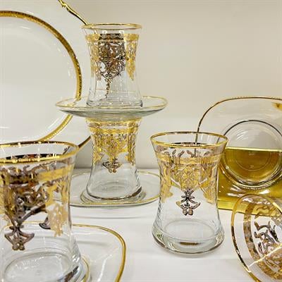 Molten 6 Lı Çay Seti Gold