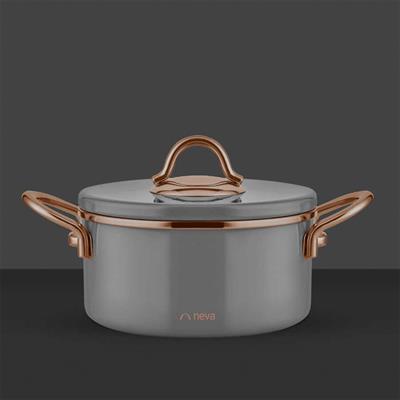 Neva 8 Parça Graye Tencere Seti - Grizay