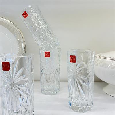 Oasis RCR Kristal Cam 6 Lı Meşrubat Bardağı - Sade