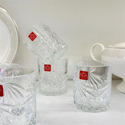 Oasis RCR Kristal Cam 6 Lı Su Bardağı - Sade