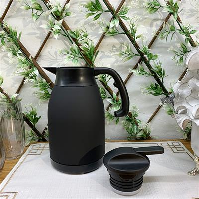 Olika Luna Çelik Termos 2 Litre - Siyah