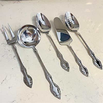 Queens of England 89 Parça Çatal Kaşık Bıçak Takımı - Sade