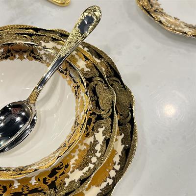 Queens of England Chance 61 Parça 12 Kişilik Porselen Yemek Takımı