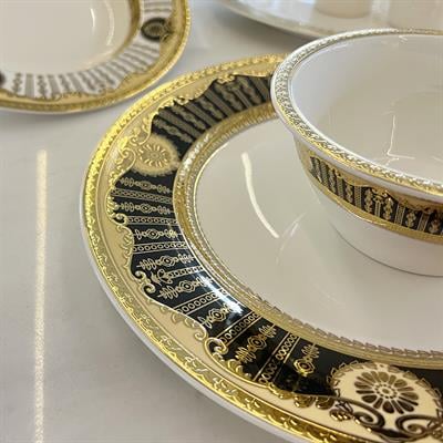 Queens of England Messalina 61 Parça 12 Kişilik Porselen Yemek Takımı