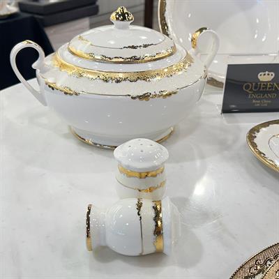 Queens of England Rebecca 61 Parça 12 Kişilik Porselen Yemek Takımı