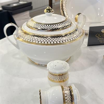 Queens of England Valeria 61 Parça 12 Kişilik Porselen Yemek Takımı