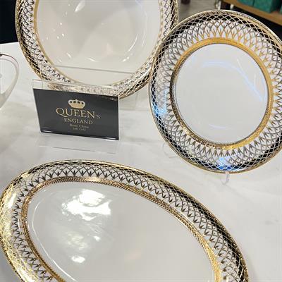Queens of England Valeria 61 Parça 12 Kişilik Porselen Yemek Takımı