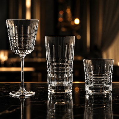 Rendez Vous Darques Kristal Cam 36 Parça Bardak Takımı - Sade