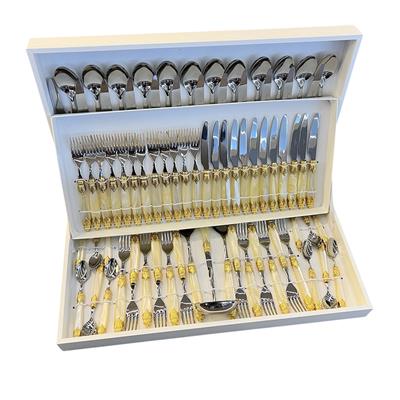 Rivadossi Arianna Ring Bone 75 Piece Cutlery Set