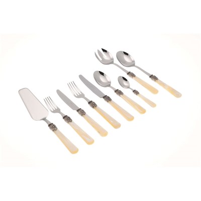Rivadossi Elena Bone 75 Piece Cutlery Set