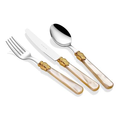 Rivadossi Elena Ring Kemik 75 Parça Çatal Kaşık Bıçak Takımı