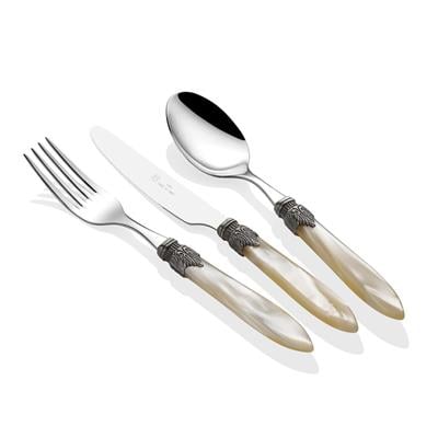 Rivadossi Laura Kemik 75 Parça Çatal Kaşık Bıçak Takımı