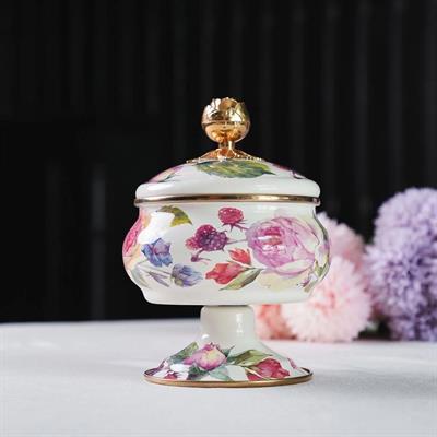 Rose Deluxe Footed Sugar Bowl