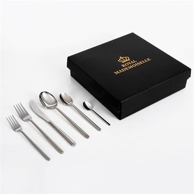 Royal Mademoiselle Vogue 36 Parça Kaşık Çatal Bıçak Takımı - Sade