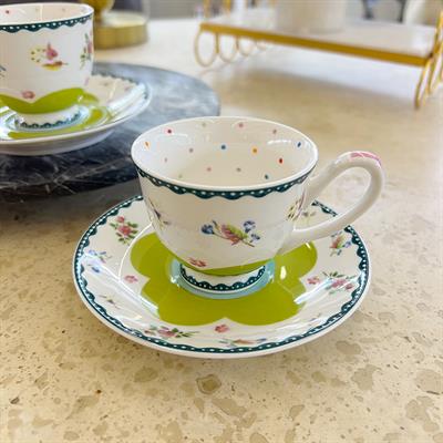 Royking 2 Li Kahve Fincanı Yeşil