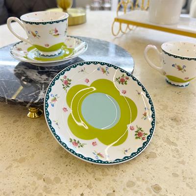 Royking 2 Li Kahve Fincanı Yeşil