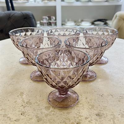 Royking 6 Piece Snack Bowl - Pink