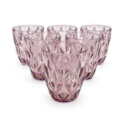 Royking 6 Lı Meşrubat Bardağı - Pembe