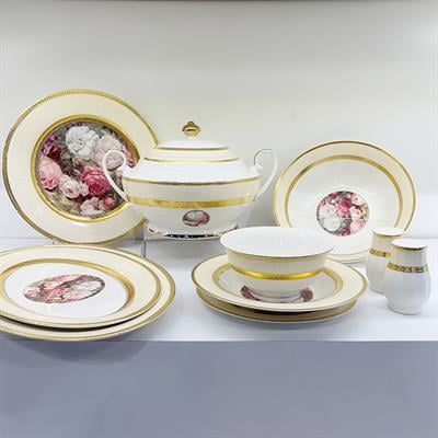 Royking Bianca 61 Parça Yemek Takımı