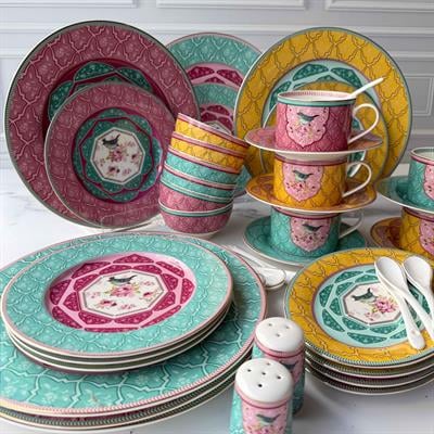 Royking Bird Garden 48 Parça Kahvaltı Takımı