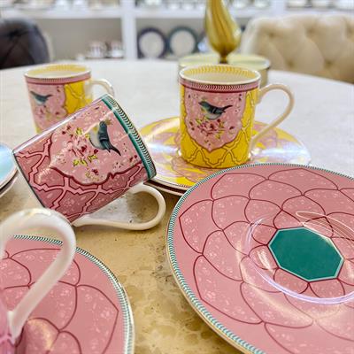 Royking Bird Garden 6 Piece Coffee Cup Set