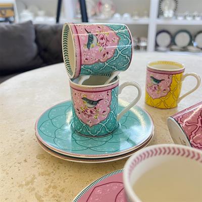 Royking Bird Garden 6 Piece Coffee Cup Set