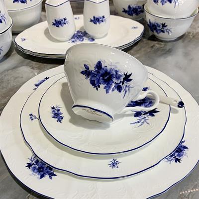 Royking Blue Garden 44 Parça Kahvaltı Takımı