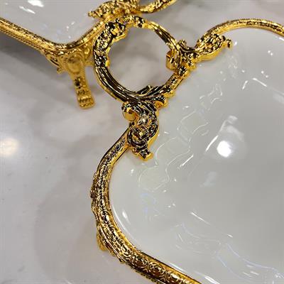 Royking Elegance 5 Parça Sunum Seti Gold