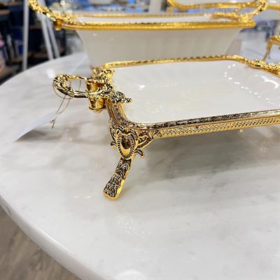 Royking Elegance 5 Parça Sunum Seti Gold