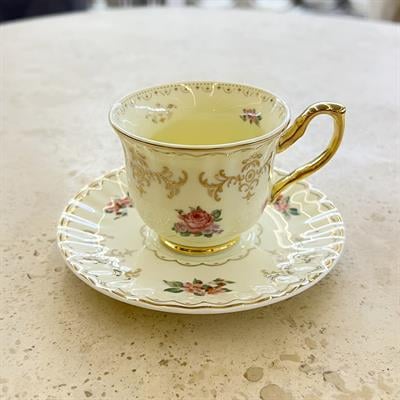 Royking Flory Cream 6 Piece Coffee Cup Set