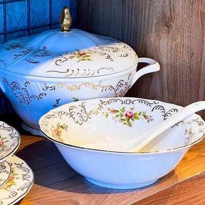 Royking Flower 62 Parça Yemek Takımı