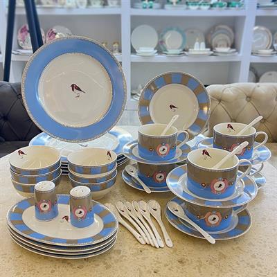 Kahvaltı TakımıRoyking Qush Blue 48 Parça Kahvaltı Takımı