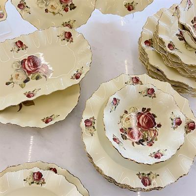 Royking Rose 55 Parça Yemek Takımı