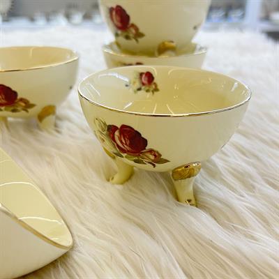 Royking Rose 6 Piece Cookie Bowl