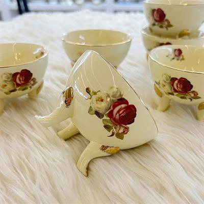 Royking Rose 6 Piece Cookie Bowl