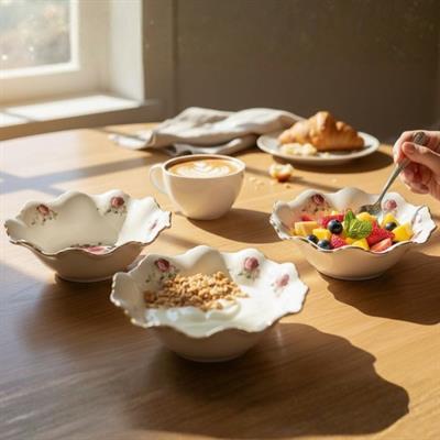 SunumlukRoyking Rose 6 Lı Çerezlik 11 cm