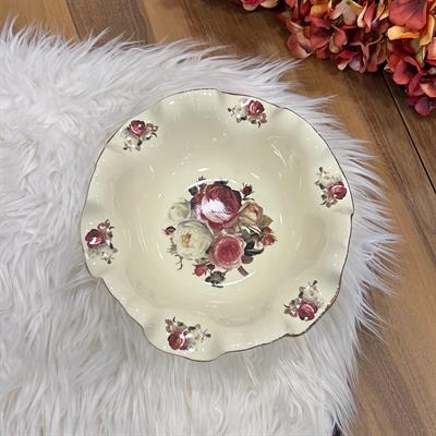 Royking Rose Ayaklı Salata Kasesi - B