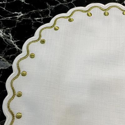 Royking Twist 6-Piece Charger - Gold