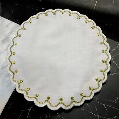 Royking Twist 6-Piece Charger - Gold