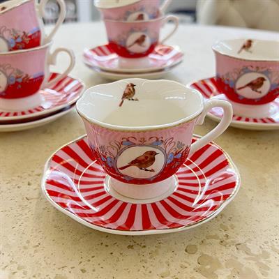 Royking Uccello 6 Piece Coffee Cup Set